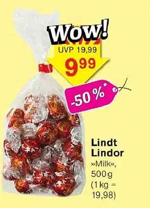 Lindt Lindor »Milk«, 500 g