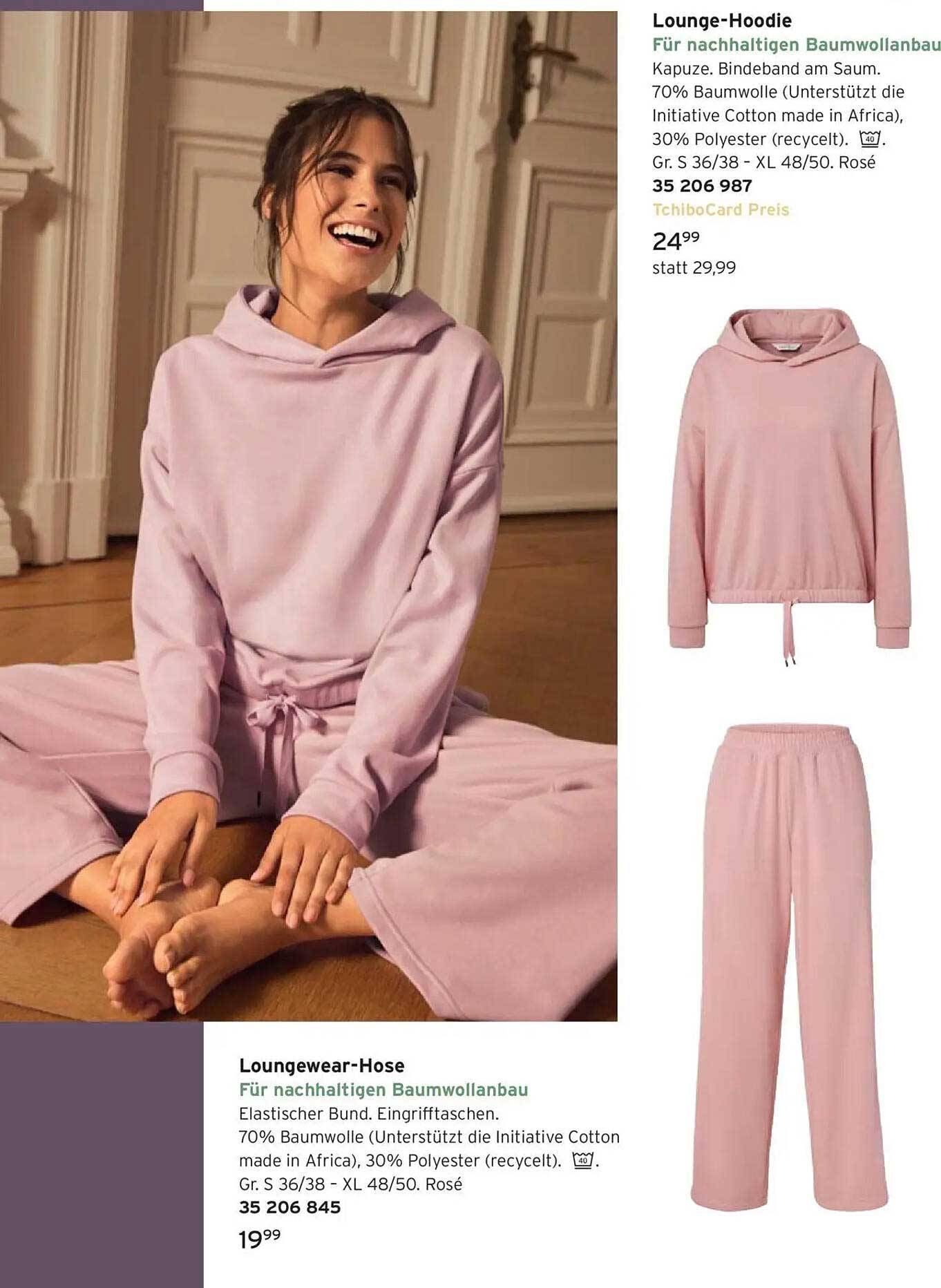 Lounge-Hoodie und Loungewear-Hose
