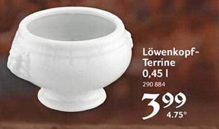 Löwenkopf-Terrine 0,45 l