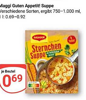 Maggi Guten Appetit! Sternchen Suppe