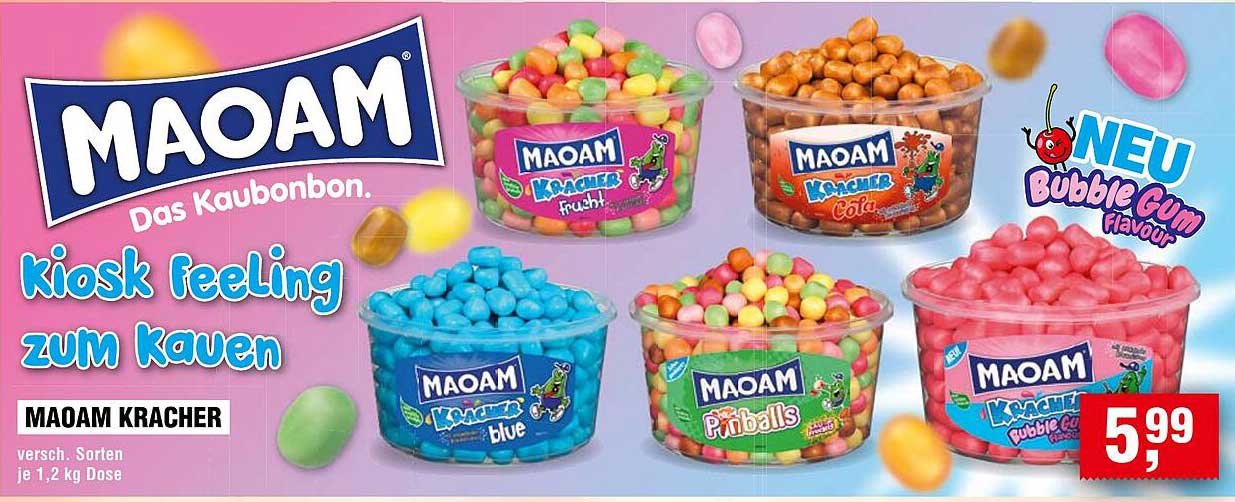 MAOAM Kracher - Kiosk Feeling zum Kauen