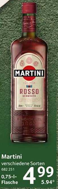 Martini Rosso Vermouth 0,75 l Flasche – Vielfalt in der Flasche