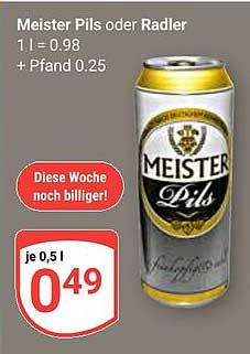 Meister Pils oder Radler