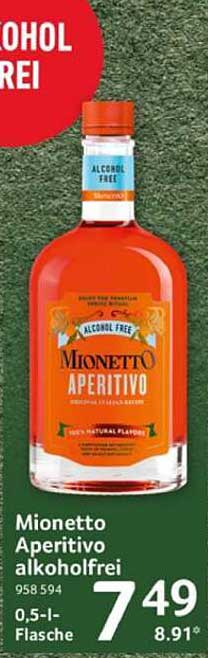 Mionetto Aperitivo alkoholfrei 0,5 l