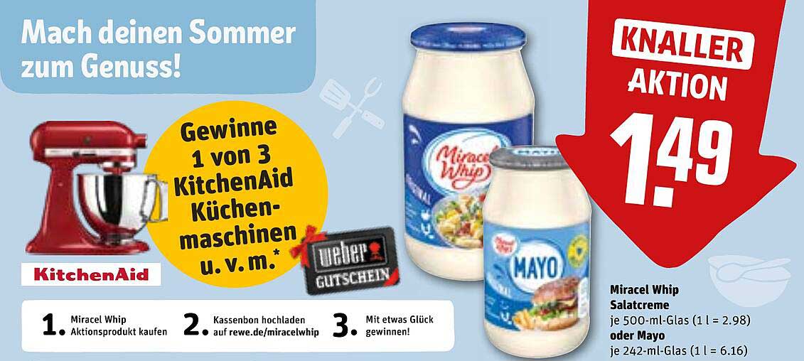 Miracel Whip Salatcreme 500 ml für nur 1,49€