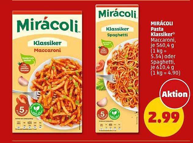 MIRÁCOLI Pasta Klassiker - Makkaroni & Spaghetti