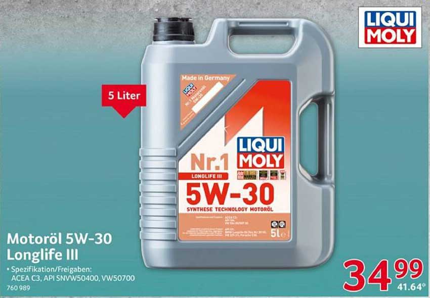 Motoröl 5W-30 Longlife III