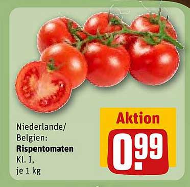Niederlande/Belgien: Rispentomaten Kl. I, je 1 kg