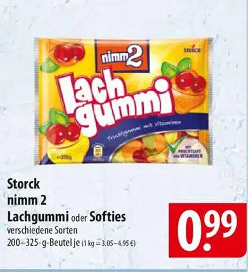 nimm2 Lachgummi oder Softies