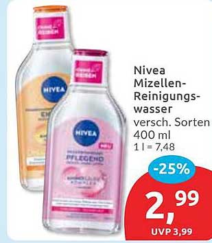 Nivea Mizellen-Reinigungswasser 400 ml