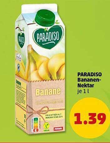 PARADISO Bananen-Nektar 1 l