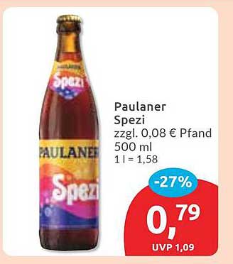 Paulaner Spezi 500 ml - Erfrischung auf hohem Niveau