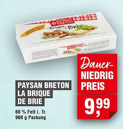 PAYSAN BRETON LA BRIQUE DE BRIE