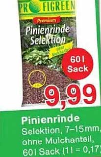 Pinienrinde Selektions 7-15 mm, 60 l Sack