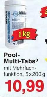 Pool-Multi-Tabs mit Mehrfachfunktion, 5 x 200 g