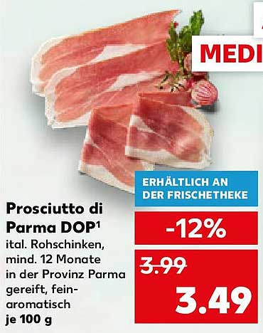 Prosciutto di Parma DOP - Feiner italienischer Rohschinken