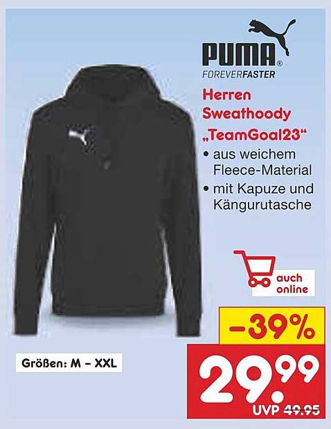 PUMA Herren Sweathoody „TeamGoal23“