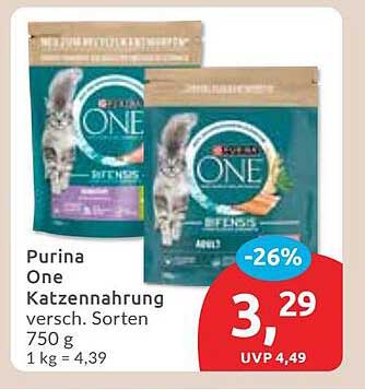 Purina One Katzennahrung 750 g - Verschiedene Sorten