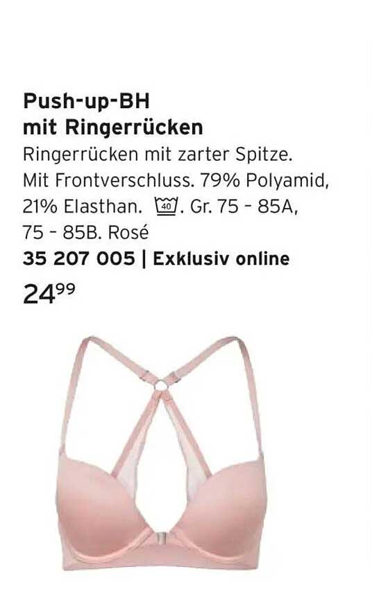 Push-up-BH mit Ringerrücken