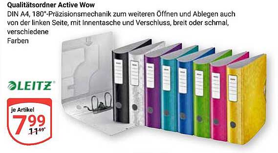 Qualitätsordner Active Wow