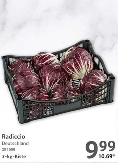 Radicchio Deutschland 3-kg-Kiste