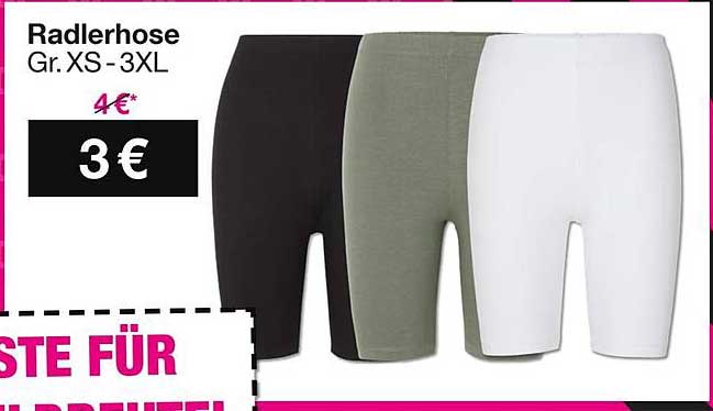 Radlerhose Gr. XS - 3XL
