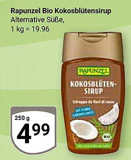 Rapunzel Bio Kokosblütensirup 250 g