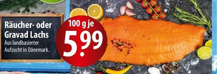 Räucher- oder Gravad Lachs – Aus landbasierter Aufzucht in Dänemark