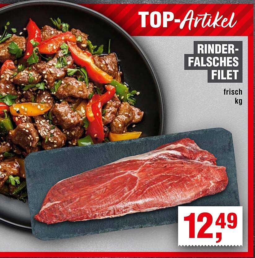 Rinder-Falsches Filet frisch kg