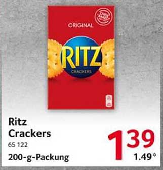 Ritz Crackers 200-g-Packung