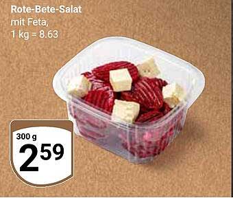 Rote-Bete-Salat mit Feta