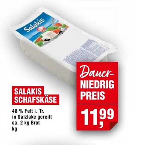 SALAKIS SCHAFSKÄSE 2 kg