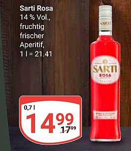 Sarti Rosa – Fruchtiger Aperitif für unvergessliche Momente