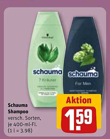 Schauma Shampoo - Aktionspreis!