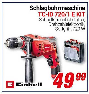 Schlagbohrmaschine TC-ID 720/1 E KIT