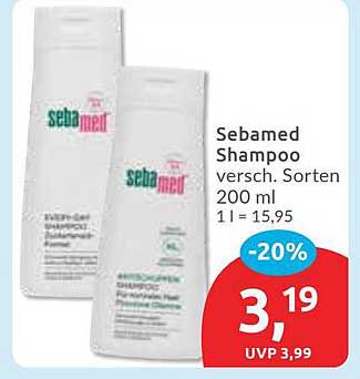 Sebamed Shampoo, verschiedene Sorten, 200 ml