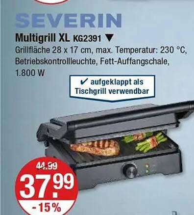 SEVERIN Multigrill XL KG2391