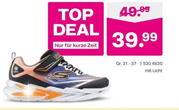 Skechers Kinder Laufschuhe mit Licht - TOP DEAL!