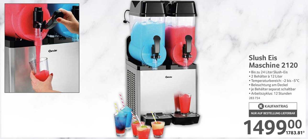 Slush Eis Maschine 2120
