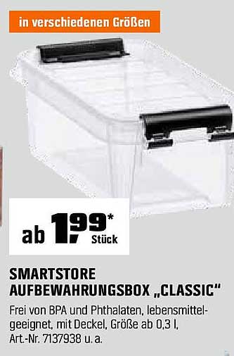 SMARTSTORE Aufbewahrungsbox 'CLASSIC'