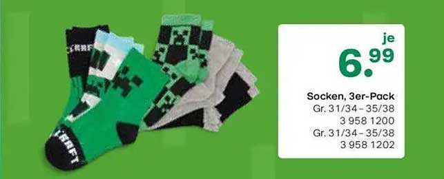 Socken, 3er-Pack