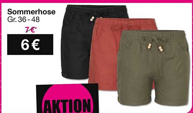 Sommerhose in verschiedenen Farben