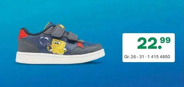SpongeBob Sneaker für Kinder – Großen 26 bis 31