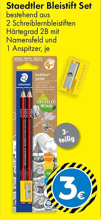 Staedtler Bleistift Set - 3-teilig