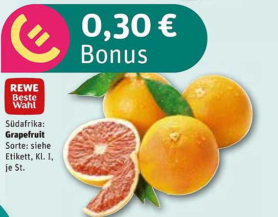 Südafrika: Grapefruit, Kl. I, je St.