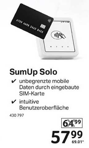 SumUp Solo - Das mobile Kassensystem