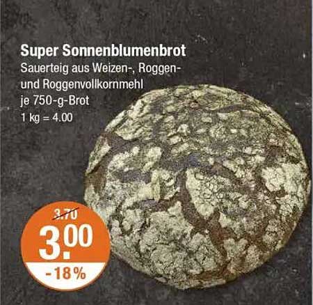 Super Sonnenblumenbrot