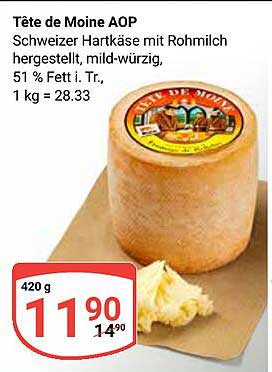 Tête de Moine AOP