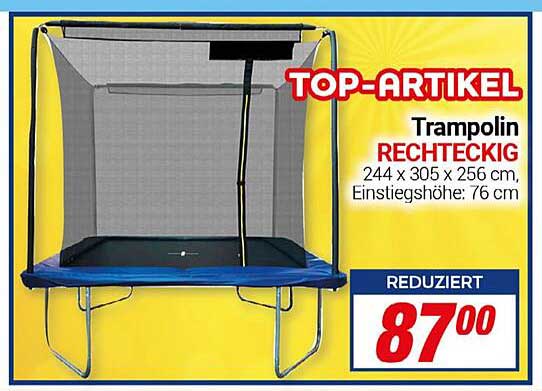 Trampolin RECHTECKIG