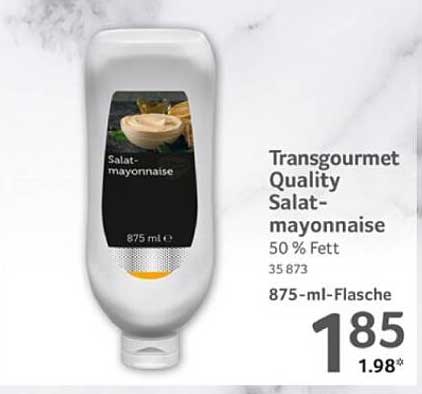 Transgourmet Quality Salatmayonnaise 875 ml